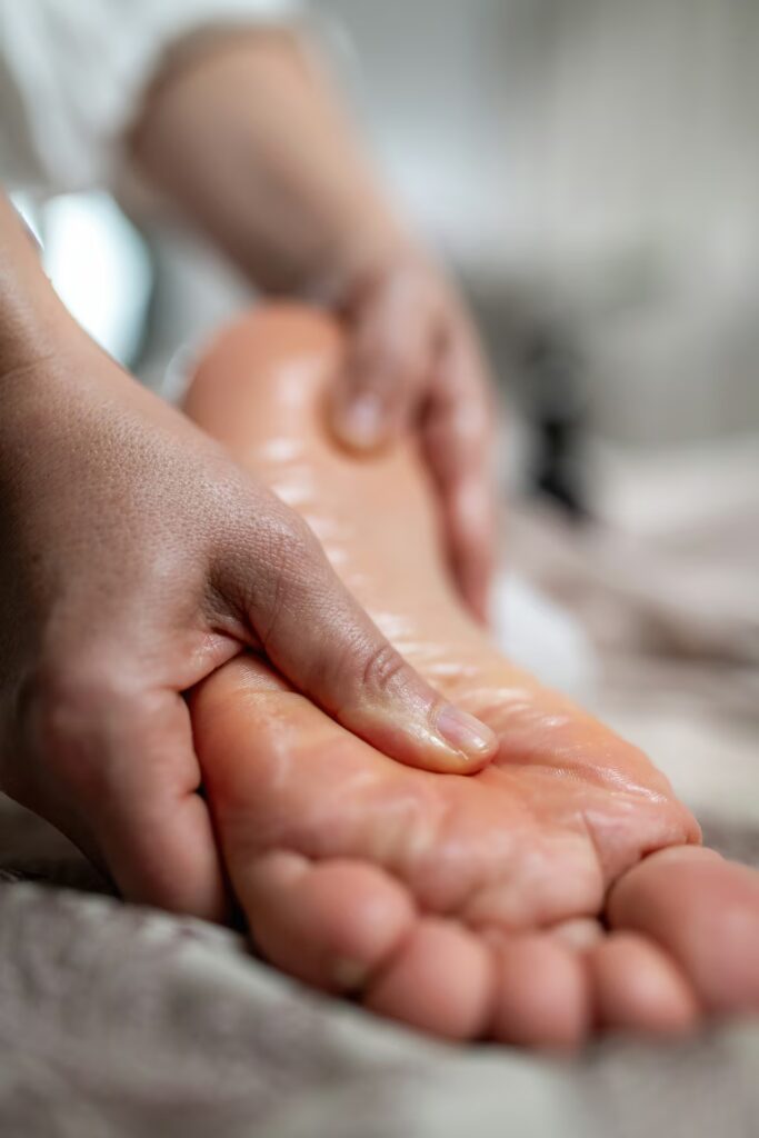 relaxing foot massage for a man focusing on relie 2025 02 12 04 26 50 utc